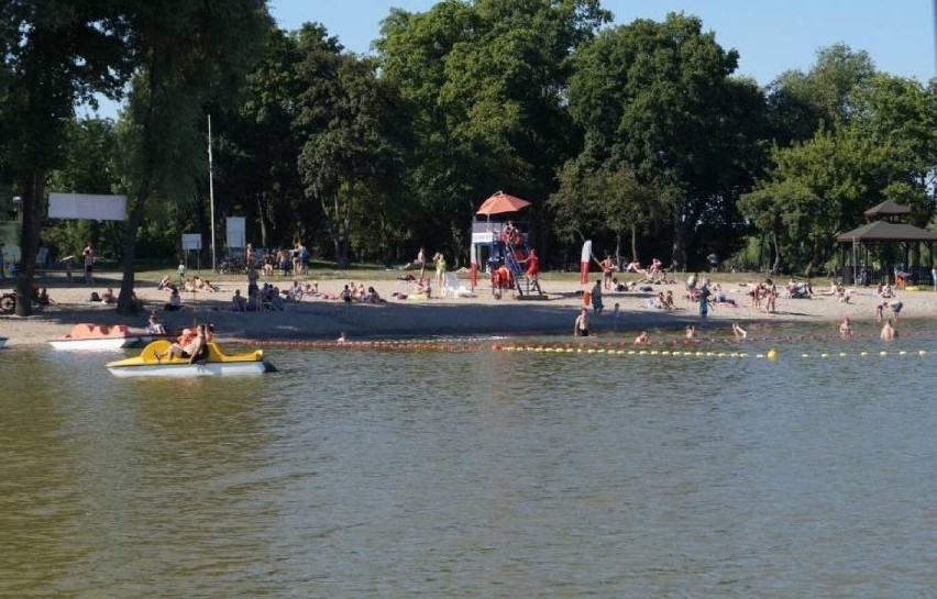 Plaża w Kruszwicy