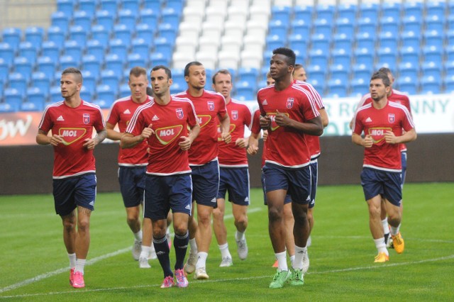 Trening Videotonu FC przed meczem z Lechem Poznań