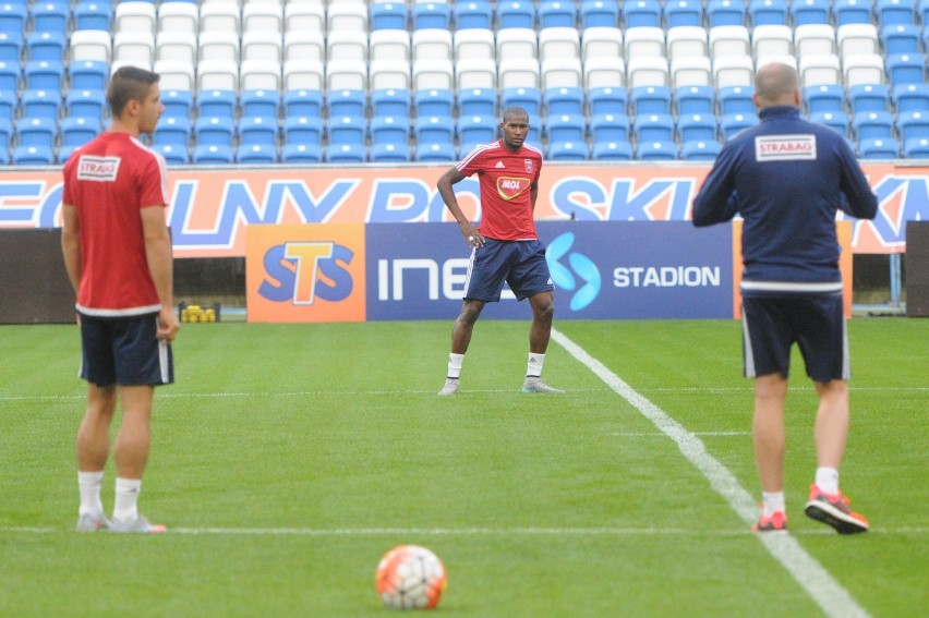 Trening Videotonu FC przed meczem z Lechem Poznań