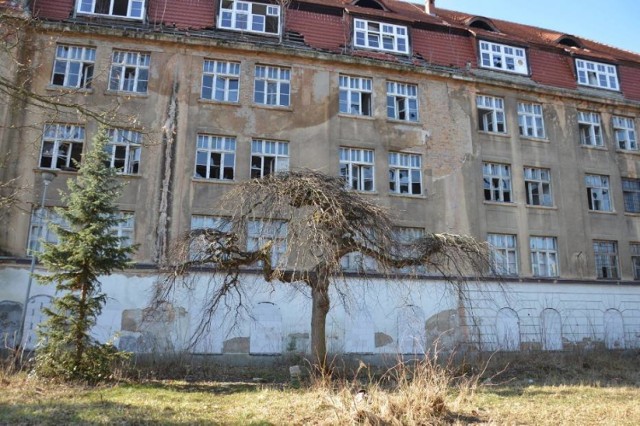 Kiedyś hotel przy ul. Traugutta w Żaganiu tętnił życiem. Dziś rozpada się na naszych oczach. Wygląda, jak żywcem wyjęty z horroru.