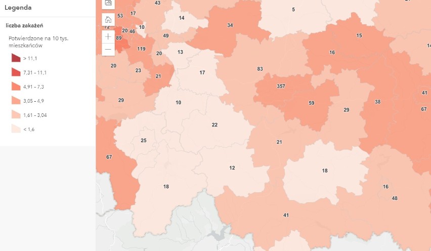 Chrzanów, Oświęcim, Wadowice, Olkusz. 140 nowych przypadków zakażenia koronawirusem w regionie