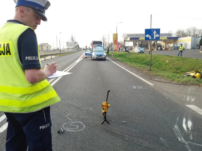 Z regionu. Wypadek w Szczytnikach. Nie żyje 39-letni motocyklista