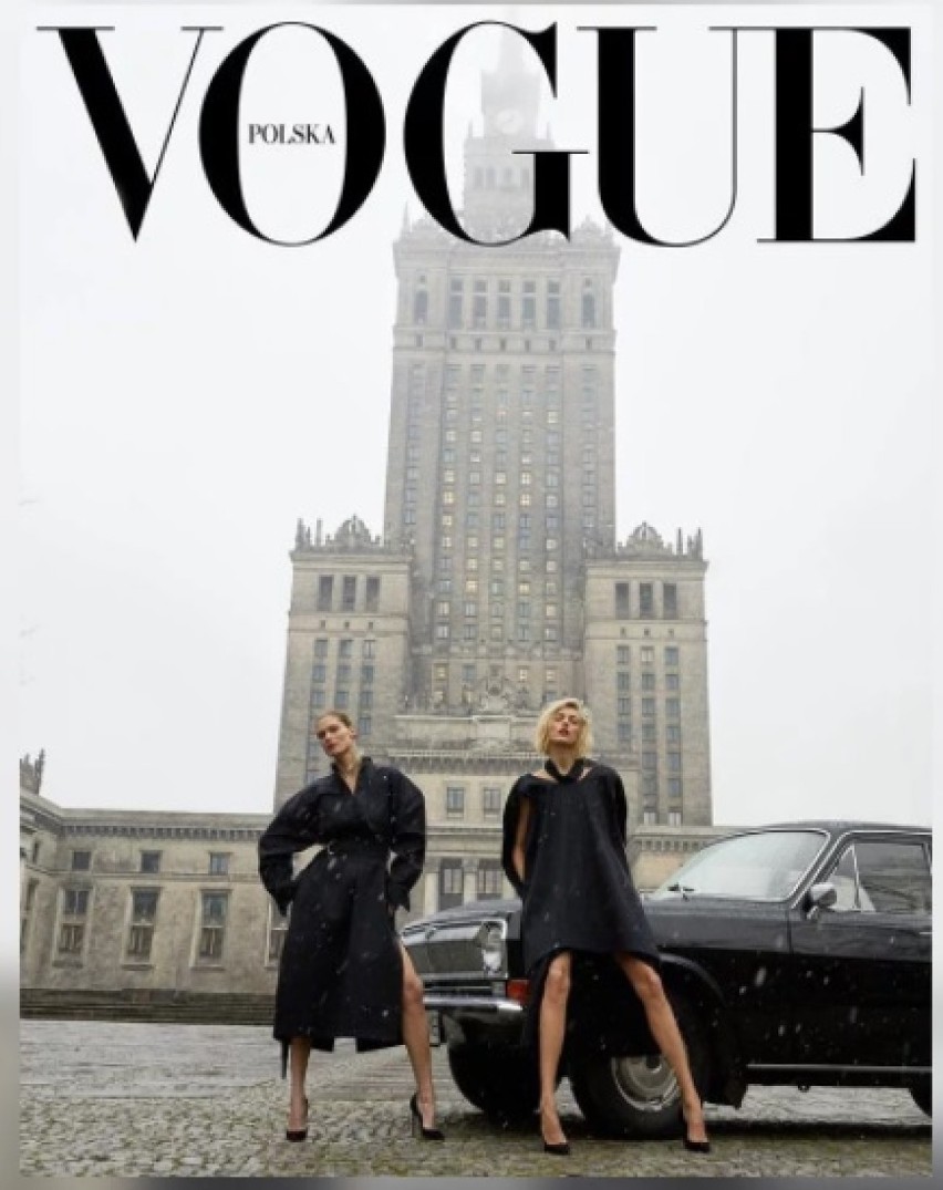 Pierwsza oryginalna okładka Vogue Polska