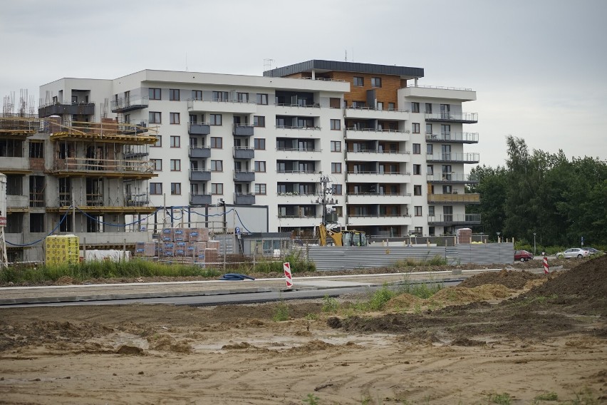 Nowe bloki przy Lubelskiej - Gromskiego w Rzeszowie. Zajrzeliśmy na plac budowy. Zobaczcie zdjęcia