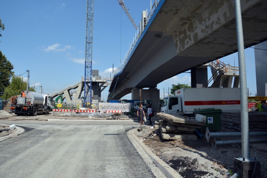 Estakady Lipska-Wielicka prawie gotowe. Czas na próby wytrzymałościowe [ZDJĘCIA]