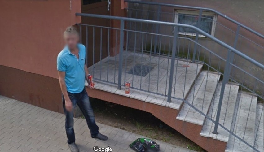 Mieszkańcy Zgorzelca na zdjęciach od Google Street View