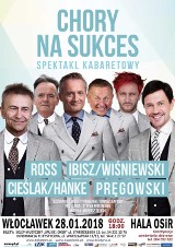 Spektakl kabaretowy Chory na Sukces we Włocławku w ostatnią niedzielę stycznia 2018 roku [wideo]