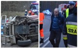Wypadek w Wieńcu Zalesie. Dwie osoby w szpitalu, w tym dziecko [zdjęcia]