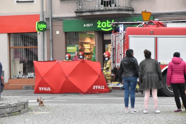 Krwawiący mężczyzna trafił do szpitala