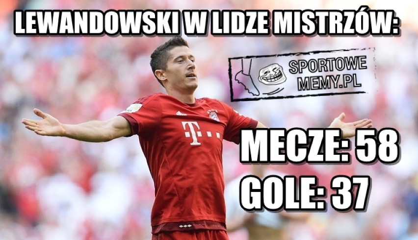 Robert Lewandowski, memy. Internet komentuje gola Lewego i...