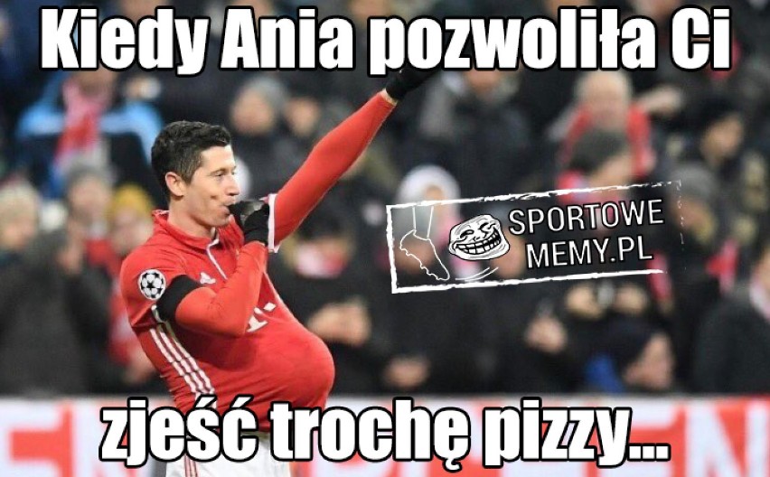 Robert Lewandowski, memy. Internet komentuje gola Lewego i...