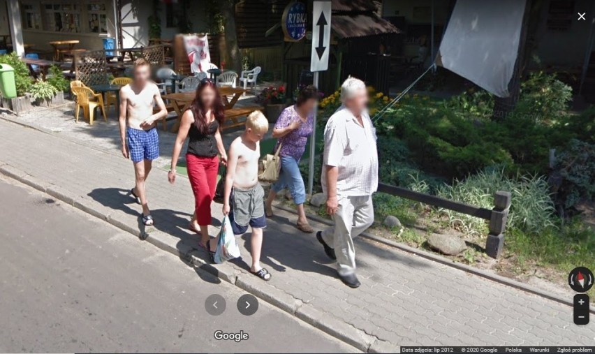 Kamery Google Street View w Przyjezierzu. Rozpoznajesz kogoś...