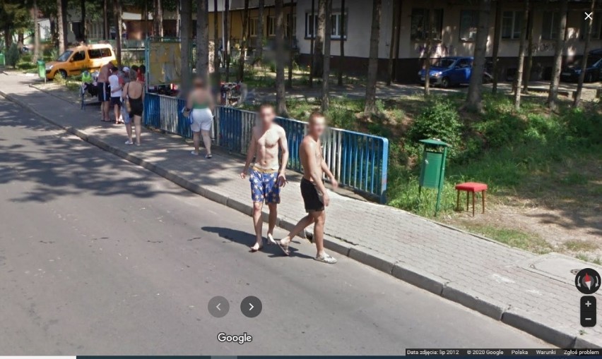 Kamery Google Street View w Przyjezierzu. Rozpoznajesz kogoś...