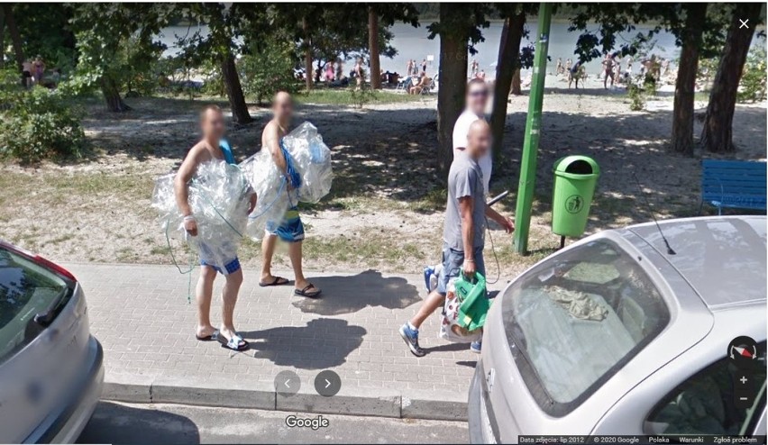 Kamery Google Street View w Przyjezierzu. Rozpoznajesz kogoś...