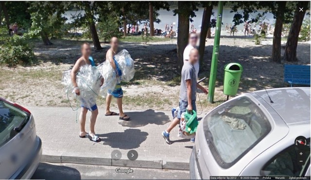 Kamery Google Street View w Przyjezierzu. Rozpoznajesz kogoś znajomego na zdjęciach? A może dostrzegłeś samego siebie?