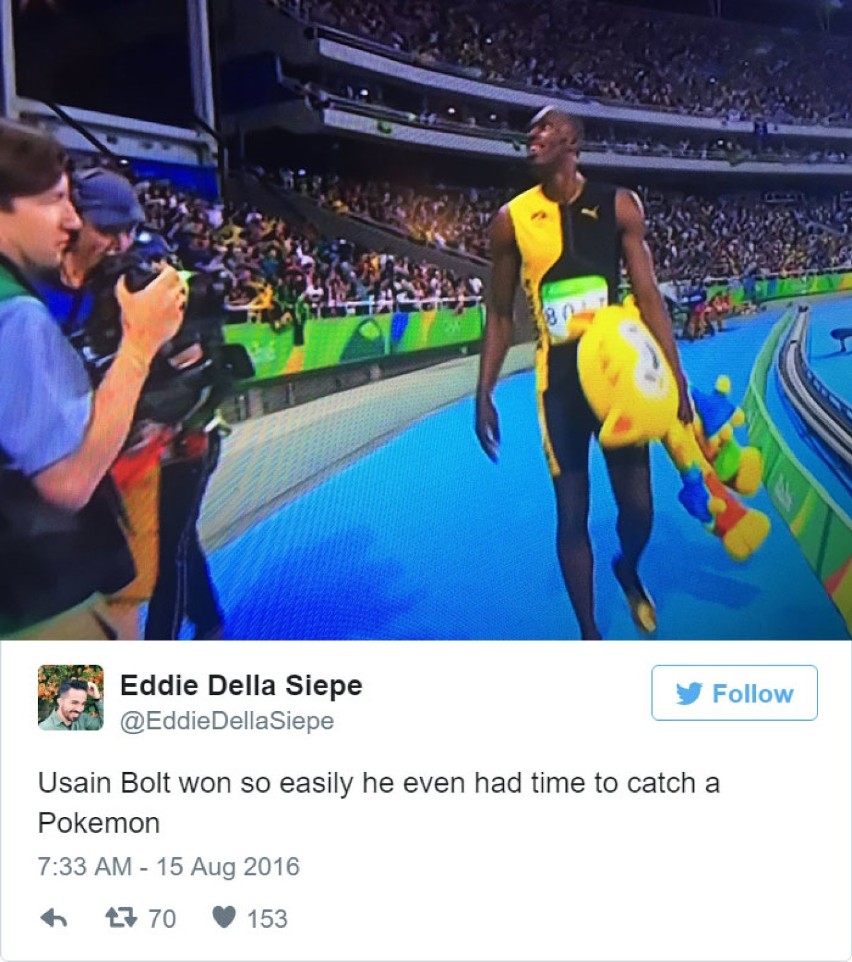 Memy z Rio 2016. Bolt łapie Pokemony, reszta ogląda siatkówkę plażową [MEMY]