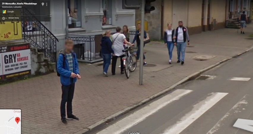 Kamery Google Street View nagrywały w Świebodzinie m.in....