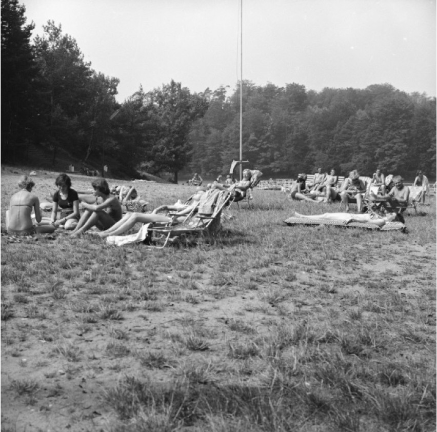 Łagów Lubuski na archiwalnych zdjęciach z 1977 roku....