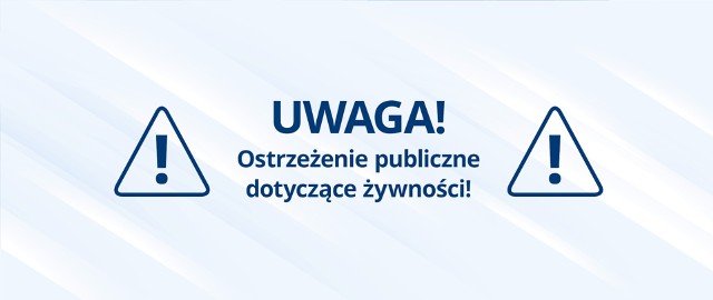 Wykrycie bakterii Listeria monocytogenes w jednej partii produktu „Parówki z szynki Kraina Wędlin Nature”, 250 g