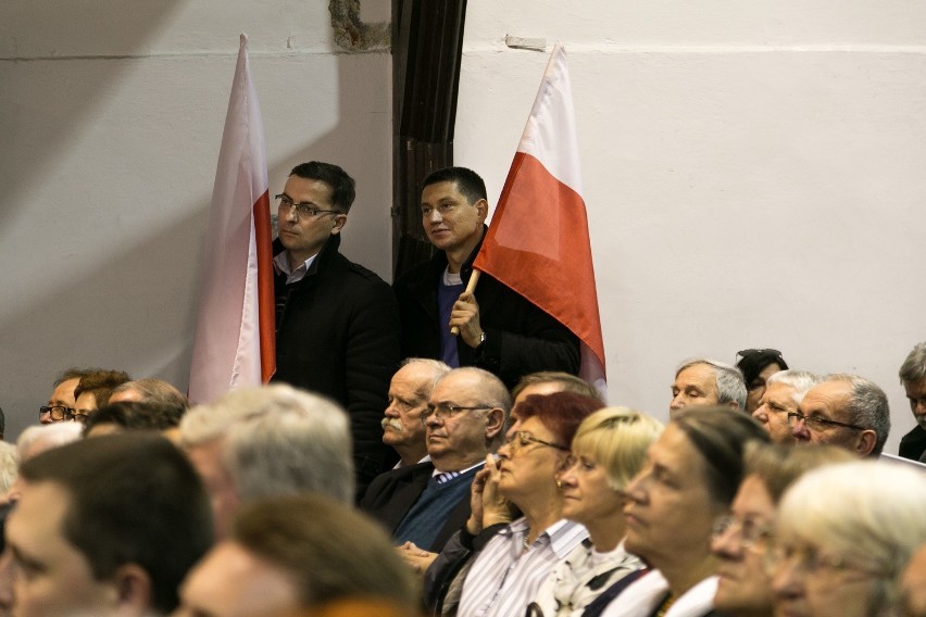 Wybory parlamentarne 2015. Wizyta Jarosława Kaczyńskiego w Krakowie [ZDJĘCIA]