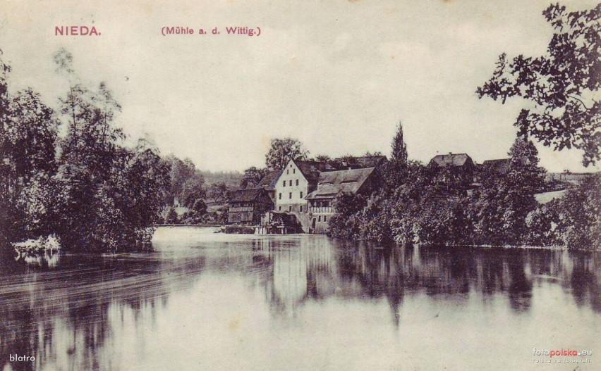 W Wolfsberg był młyn wodny, a potem fabryka sukna. Dawny Niedów na archiwalnych fotografiach