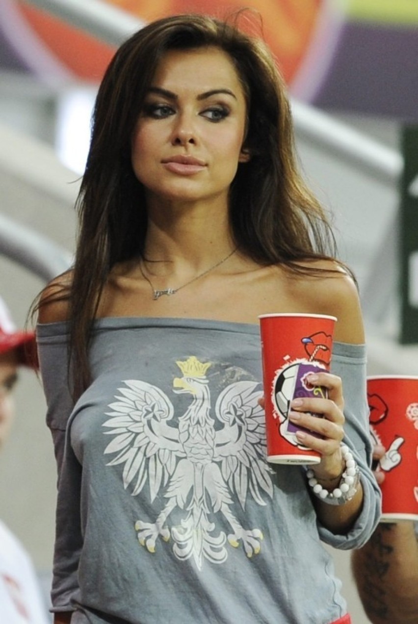 Natalia Siwiec na Euro 2012