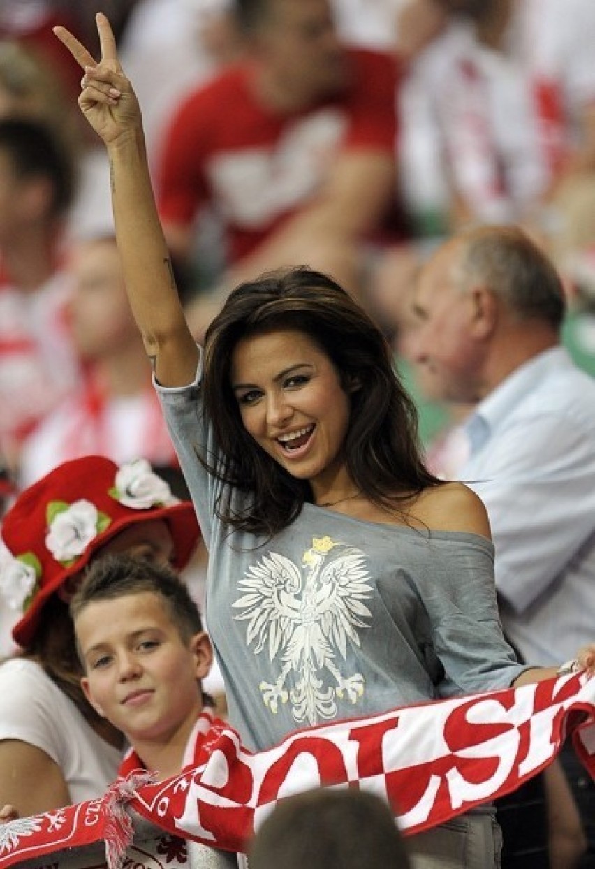 Natalia Siwiec na Euro 2012