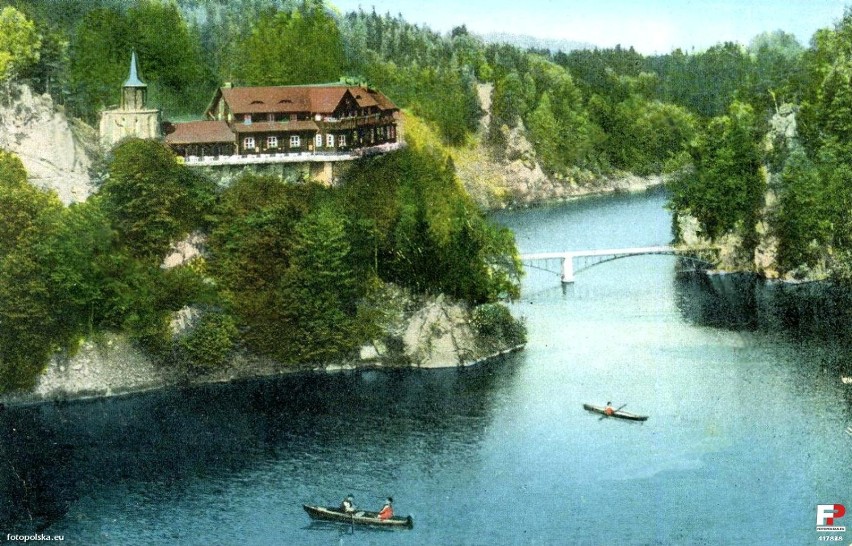 Jezioro Modre i Perła Zachodu. Zachwycający krajobraz Doliny Bobru na dawnych zdjęciach