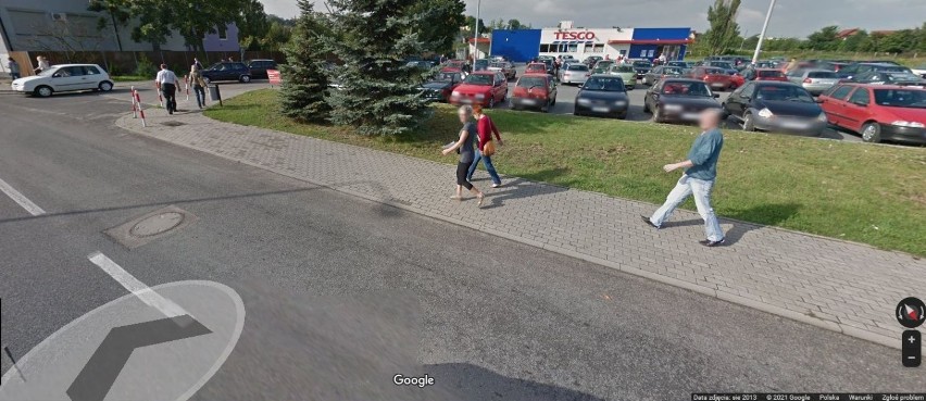 Kamery Google Street View uchwyciły mieszkańców Radziejowa. Zobacz zdjęcia