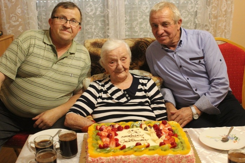 Pani Gertruda 23 października skończyła 107 lat