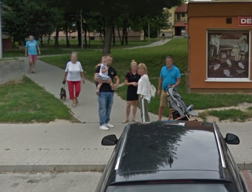 Kogo przyłapała kultowa kamera Google Street View? Zobacz mieszkańców Zgorzelca [GALERIA]