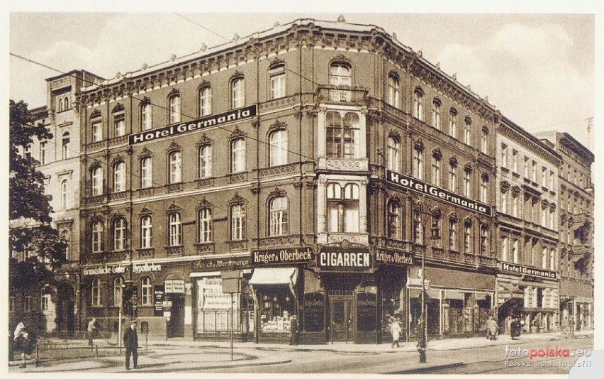 1932 r., Hotel Germania przy ul. Piłsudskiego