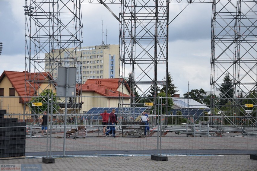 Wakacyjna Trasa Dwójki zawita do Włocławka - już trwa montaż...