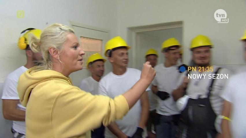 Wizytę ekipy TVN i remont domu 38-letniej Marii Niemyjskiej...