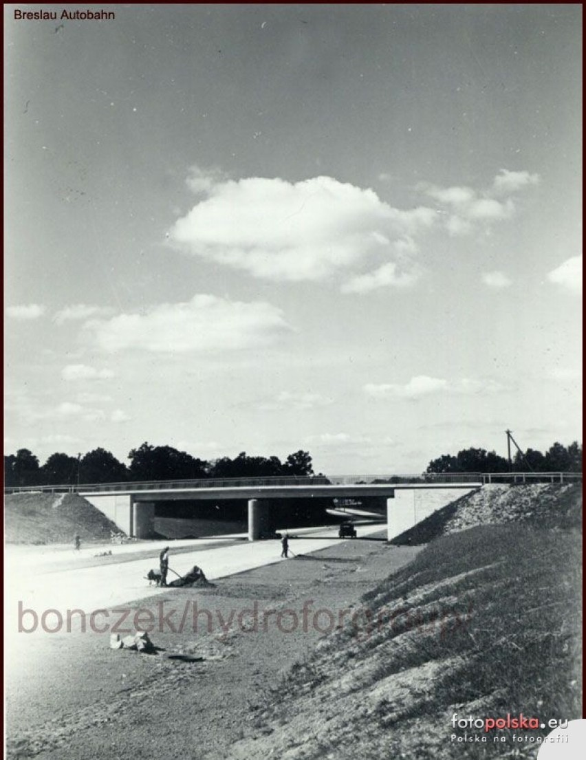 Autostradę A4 zaczęto budować 88 lat temu. Zobacz jak wyglądały jej początki