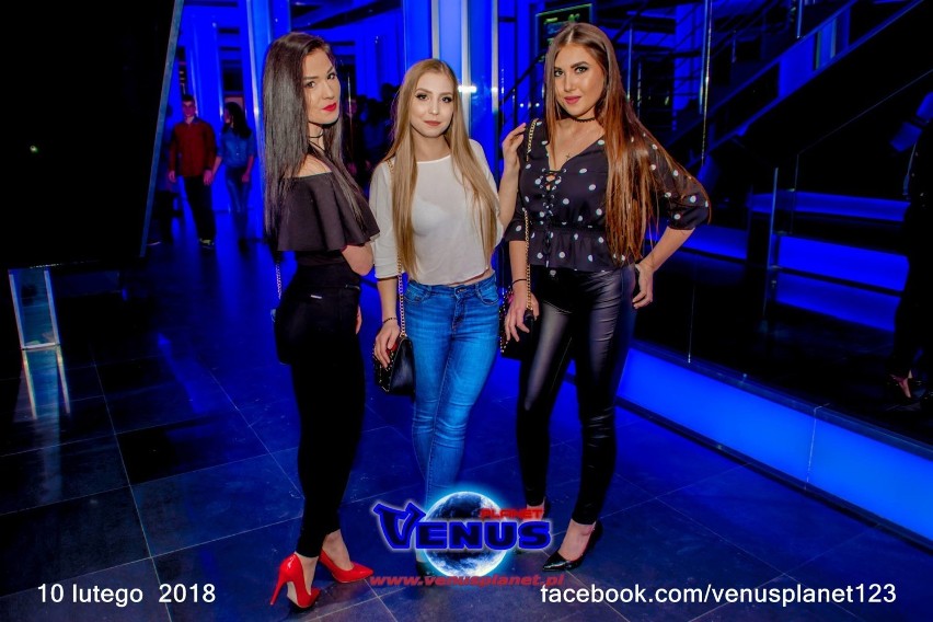 Piękne kobiety w klubie Venus Planet. Impreza - 10 lutego 2018 [zdjęcia]