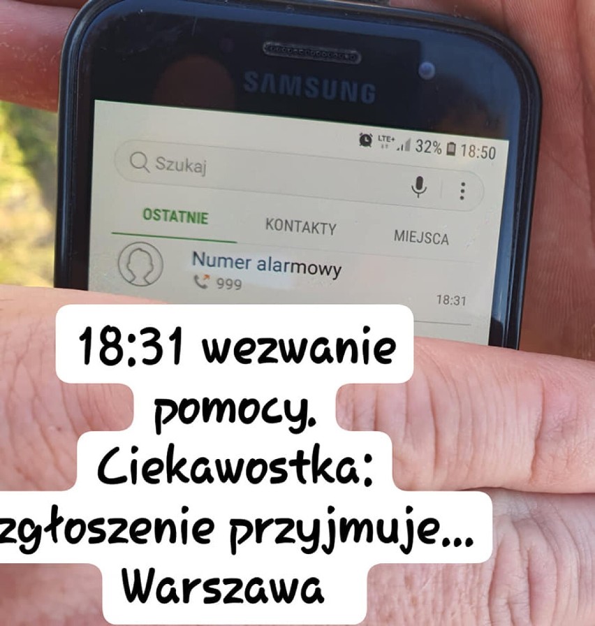 Pogotowie do rowerzysty który zasłabł w Zduńskiej Woli wysyłał dyspozytor z... Warszawy