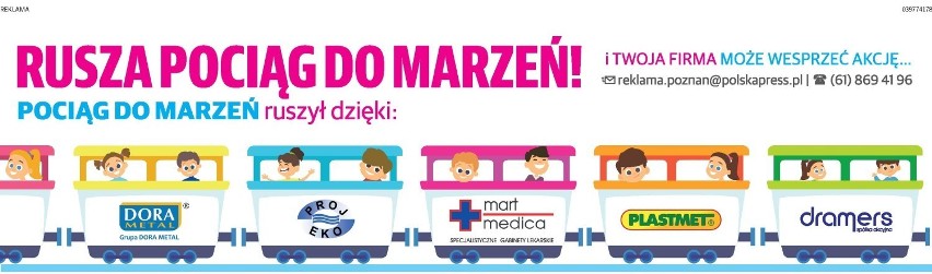 Trwa akcja Pociąg Marzeń. Dołącz do nas i pomóż spełnić marzenia dzieciaków!