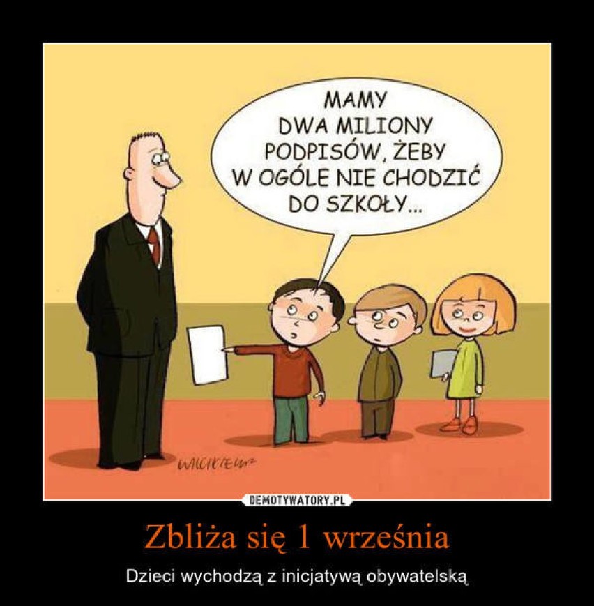 Początek roku szkolnego [MEMY, DEMOTYWATORY, ŚMIESZNE...