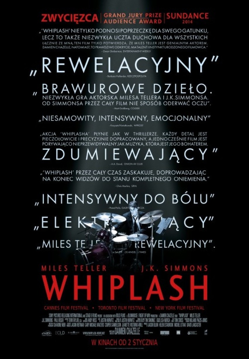 7. „Whiplash”, Damien Chazelle
Rytm ciężkiej drogi do...