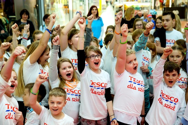 Tesco dla szkół. Dzieci ze Świętokrzyskiego wysłały wiadomość do przyszłości!