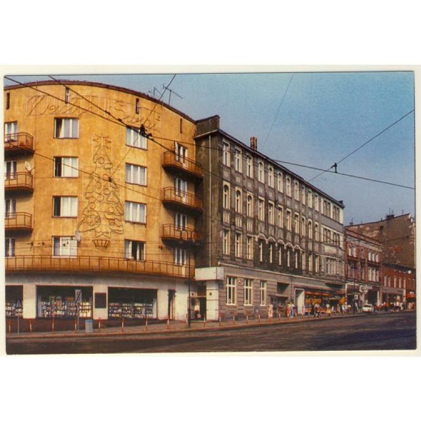 Skrzyżowanie ulic Powstańców Śląskich i Wolności, lata 90.