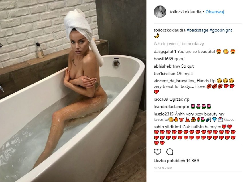 Klaudia Tołłoczko CKM NAGO [ZDJĘCIA +18]. Gwiazda Instagrama w odważnej sesji