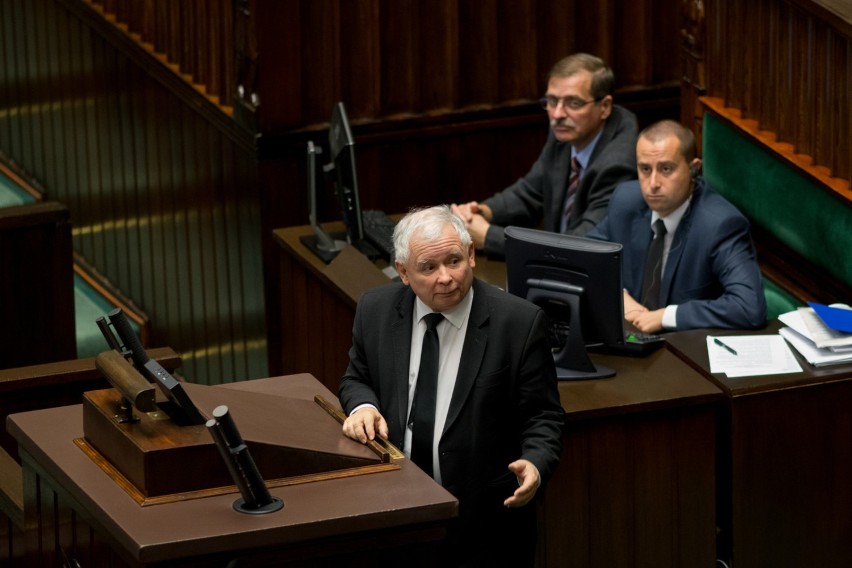 PiS jest za ochroną życia - mówił Jarosław Kaczyński podczas...