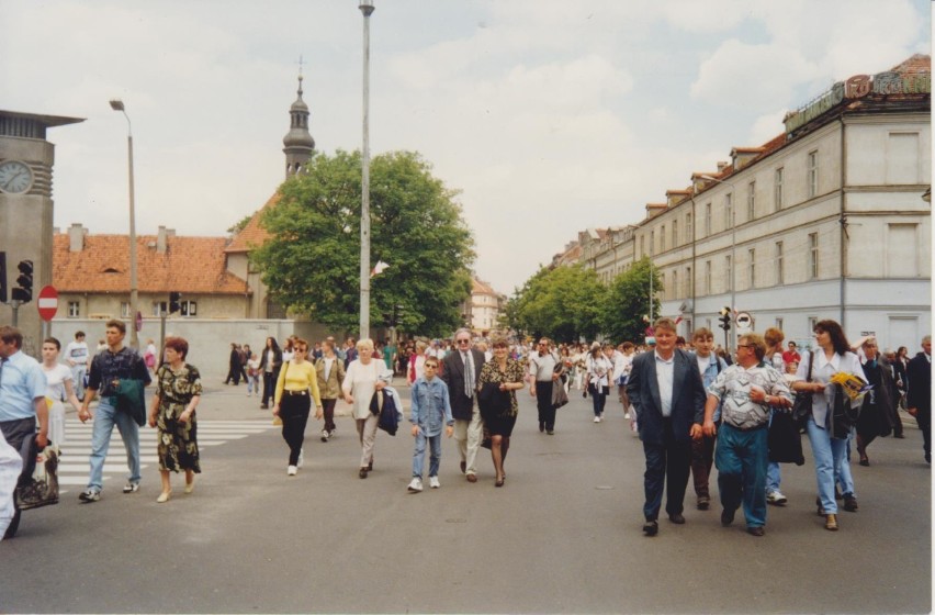 Jan Paweł II 4 czerwca 1997 roku odwiedził Kalisz