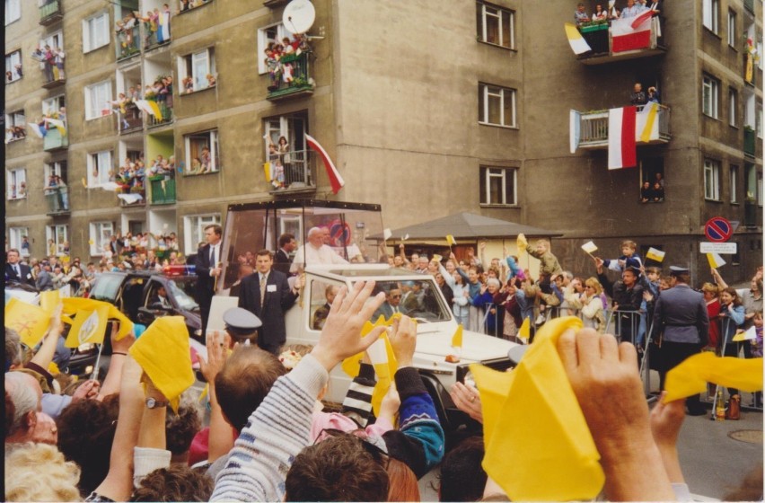 Jan Paweł II 4 czerwca 1997 roku odwiedził Kalisz