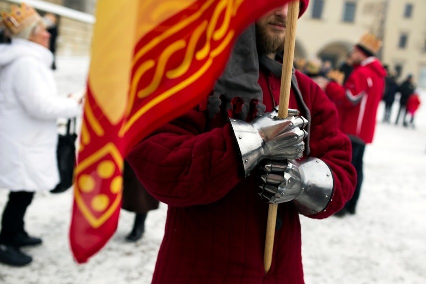 Kraków. Przeszły orszaki Trzech Króli  [ZDJĘCIA]