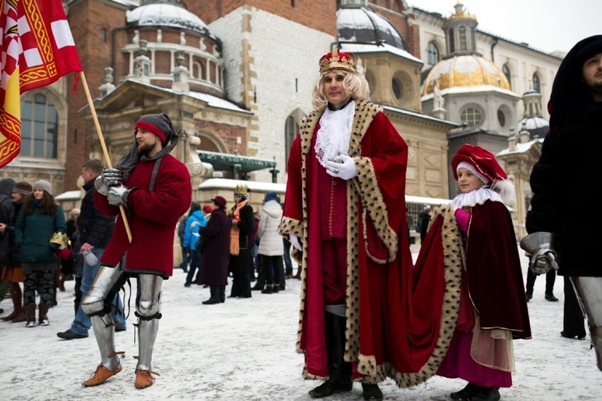 Kraków. Przeszły orszaki Trzech Króli  [ZDJĘCIA]