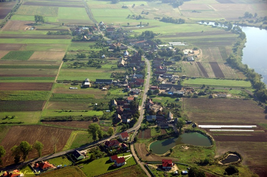 Podgłogowskie wsie na lotniczych zdjęciach sprzed ponad dekady. Tak z góry wyglądał nasz region!