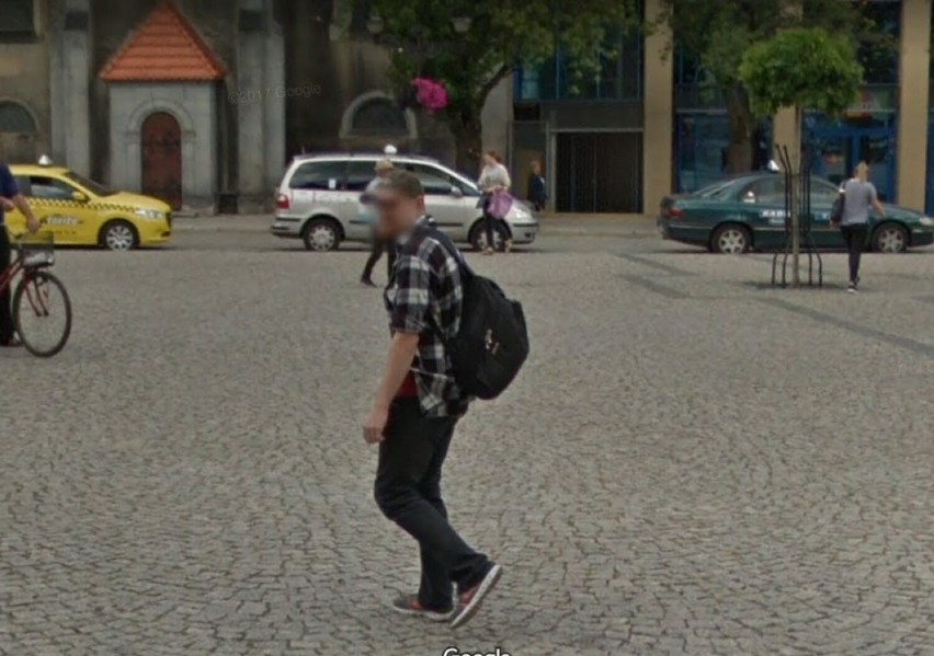 Mieszkańcy Tarnowskich Gór w oku kamery Google Street View....